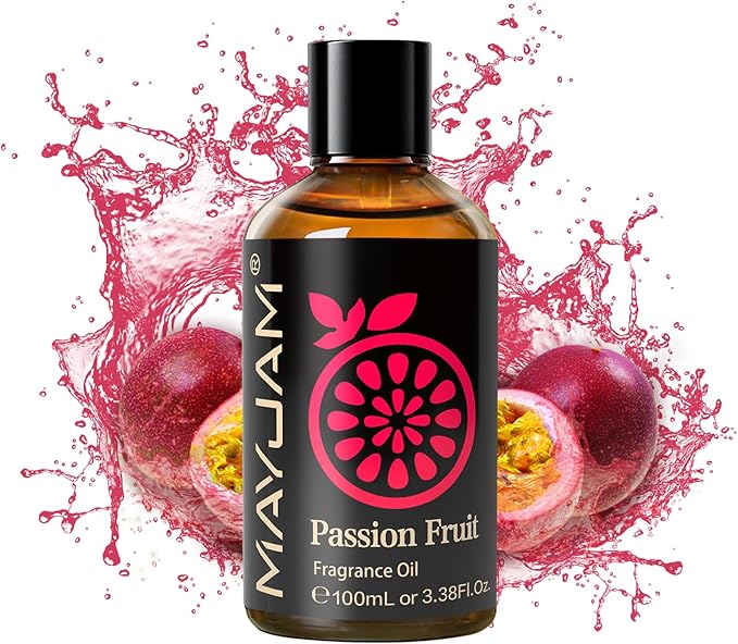MAYJAM Passion Fruit Fragrance Oil Essential Oils for Diffusers, 3.38FL.OZ