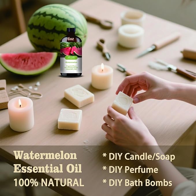 MLYNKL Watermelon Essential Oil,Watermelon Oil for Diffuser,4 fl oz