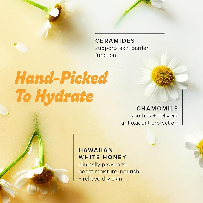 Farmacy Honey Milk Face Essence - Hydrating Milky Toner with Honey, Ceramides, Chamomile + Aloe - Helps Strengthen Skin Barrier + Replenish Moisture - Soothing + Calming Skincare (10ml)