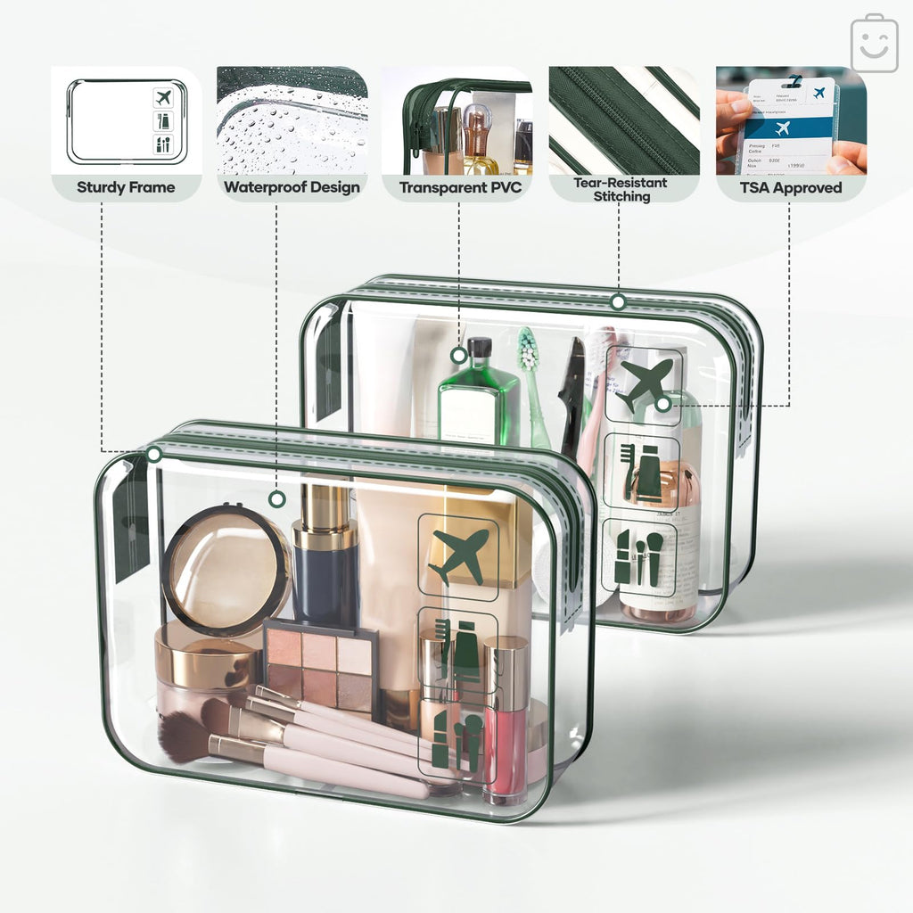 Veken 9/11 Set Compression Packing Cubes Garment Bags for Travel Essentials,Compressible Expandable Luggage Organizer Bags for Clothing,Space Saver Bags with Over 1000 pcs of Mesh Holes(Dark Green)