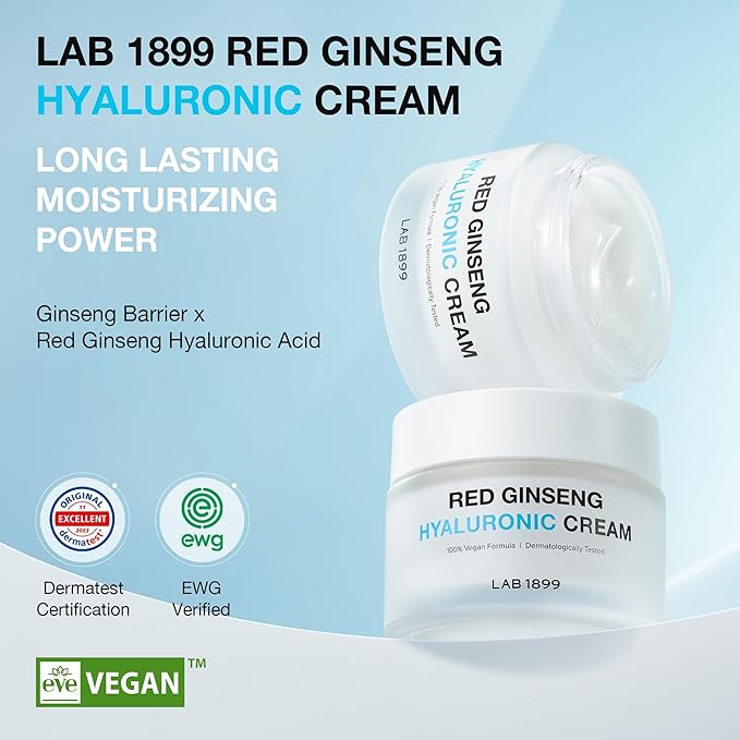Donginbi LAB 1899 Red Ginseng Hyaluronic Cream | Face Cream (1.69 oz)