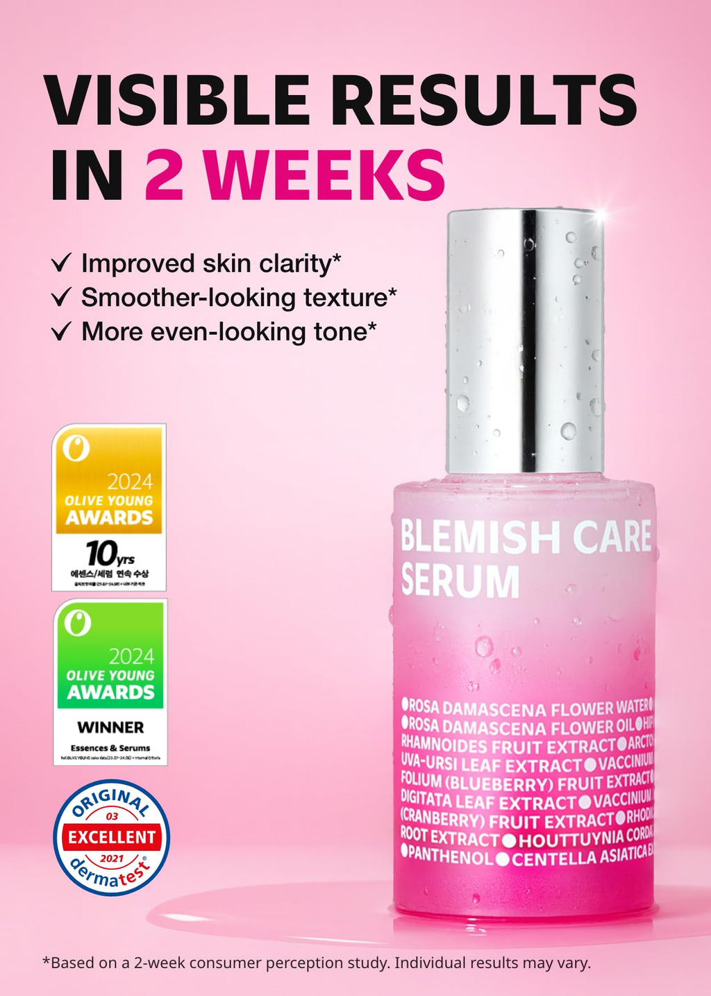 ISOI Blemish Care Up Serum with Arbutin & Rose Otto Oil, 0.85 fl oz