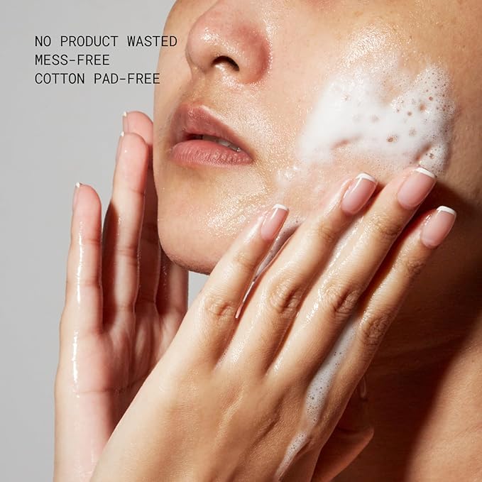 JUNO & Co. Bubble Toner – Hydrating Face Toner for Skin Prep, Foaming Facial Toner with Hyaluronic Acid & Vitamin B5, Gentle Toner for All Skin Types & Sensitive Skin, 2.87 fl oz
