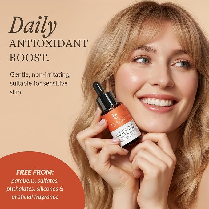Vitamin C Face Serum - USA Made with Natural & Organic Ingredients