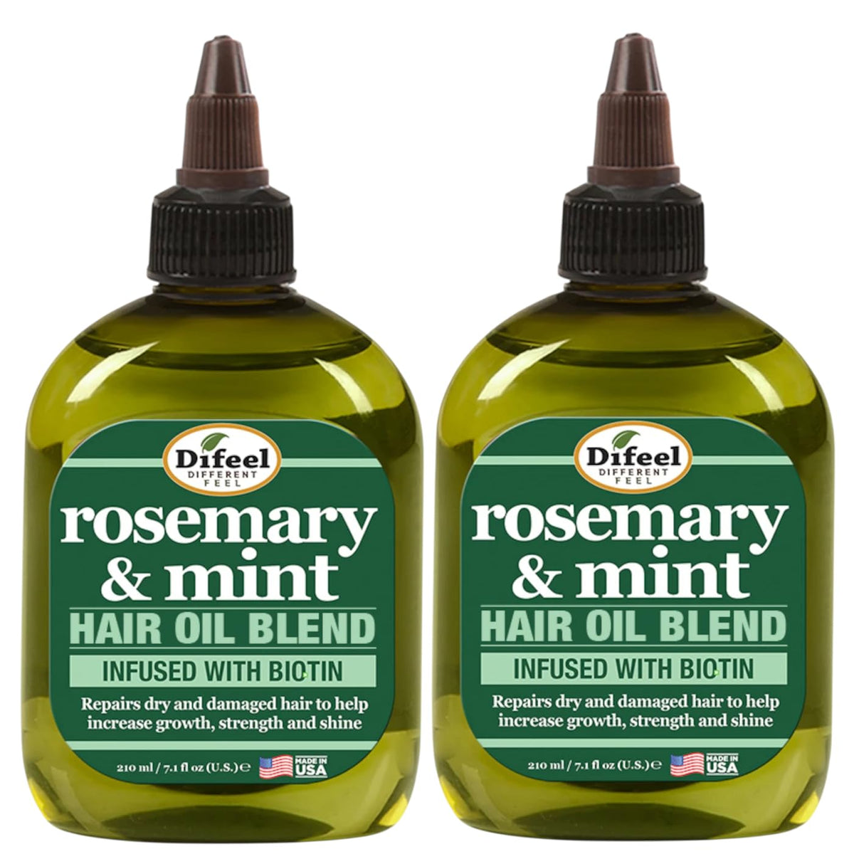 Difeel Rosemary and Mint Oil Root Stimulator with Biotin 2.5 oz. - Hair Growth Scalp Treatment