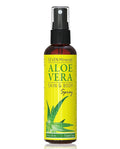 Seven Minerals Travel Size Aloe Vera Spray with Pure Aloe From Freshly Cut Organic Aloe Plant, Not Powder - No Xanthan,So It Absorbs Rapidly With No Sticky Residue (2 fl oz)