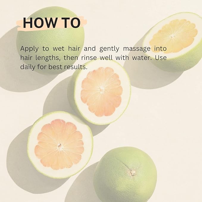 Cocoon Pomelo Essential Oil Conditioner with Xylishine & Amino Acid | Sulfate Free Vegan Treatment to Soften, Reduce Loss & Volumize Hair Growth | for Thinning, Damaged & Breakage Hair 10.48 fl oz