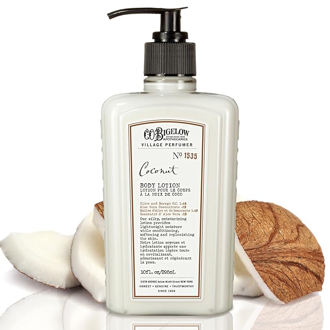 C.O. Bigelow Coconut Body Lotion, 10 fl oz
