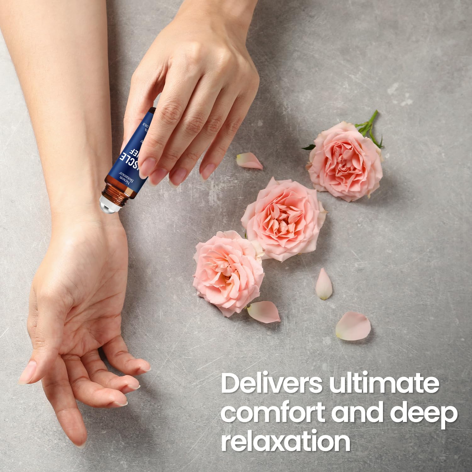 Muscle Relief Essential Oil Roll-On 10 ml - Muscle Oil for Deep Relaxation
