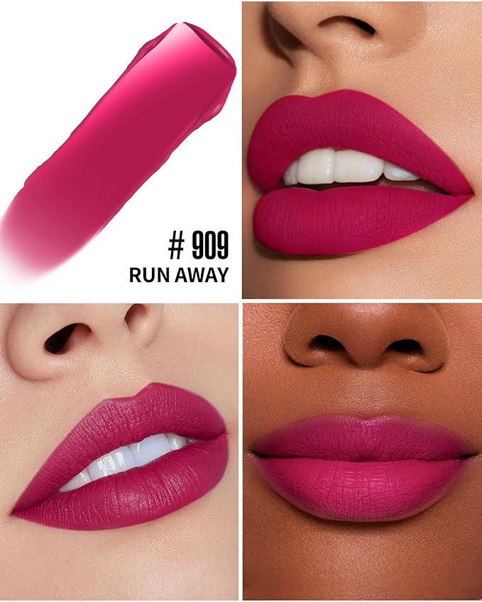 HANLADY Burgundy Red Lipstick Long Lasting Lipsticks for Women