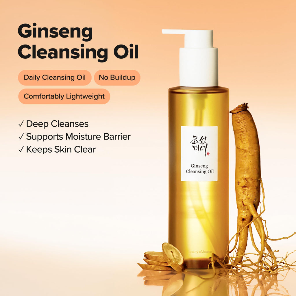 Beauty of Joseon Ginseng Cleansing Oil for Waterproof Makeup Removal