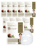 DERMAL Snail Mucin Collagen Korean Essence Sheet Mask, 23g, 10 Pack
