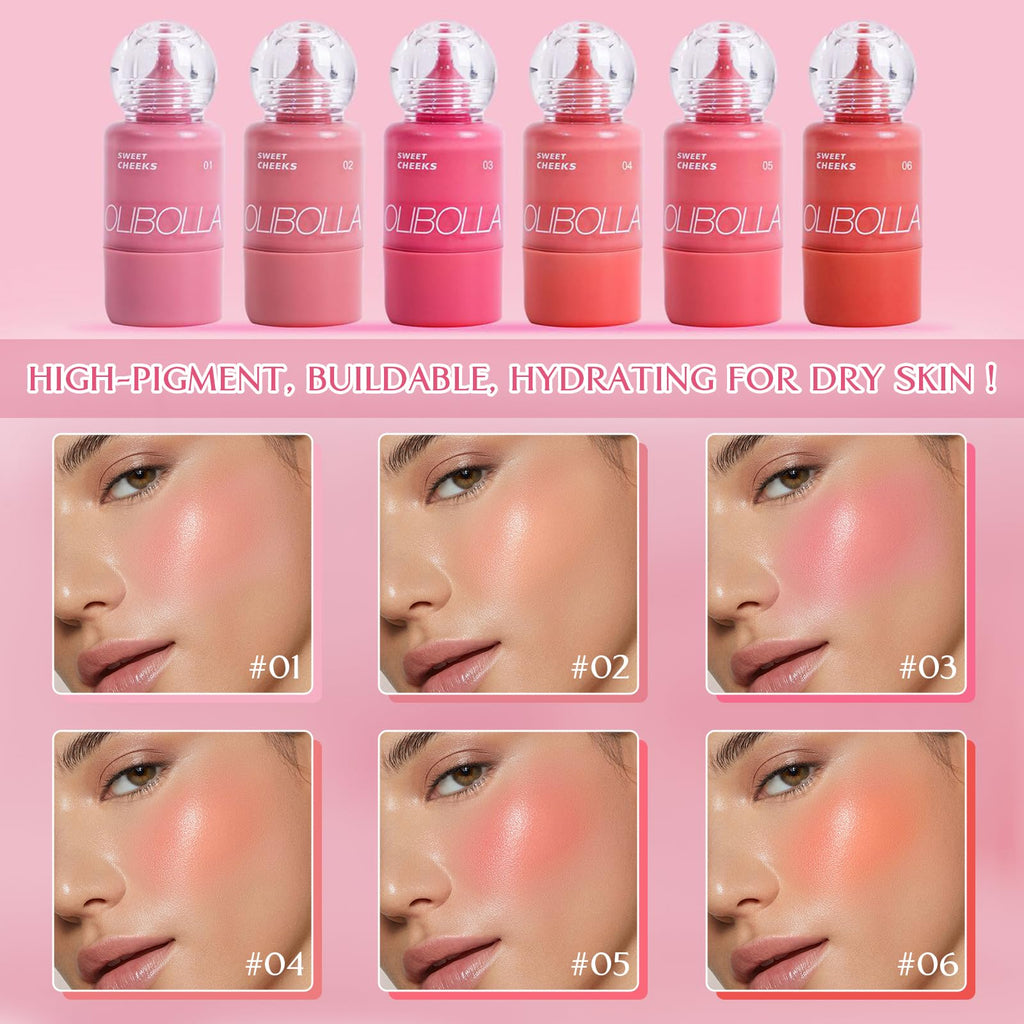 MĒTYSUR Liquid Blush, High Pigment, Buildable, Lightweight, for Radiant & Flushed & Dewy Cheeks, Long-lasting, Hydrating Cream Blush, For Dry Skin, 0.31 fl.oz