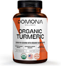 Pomona Wellness Organic Turmeric Supplement 2100 mg, 120 Tablets