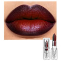 Depuplum Black Lipstick Glitter Red Lipstick Ombre Lips Dual Tone