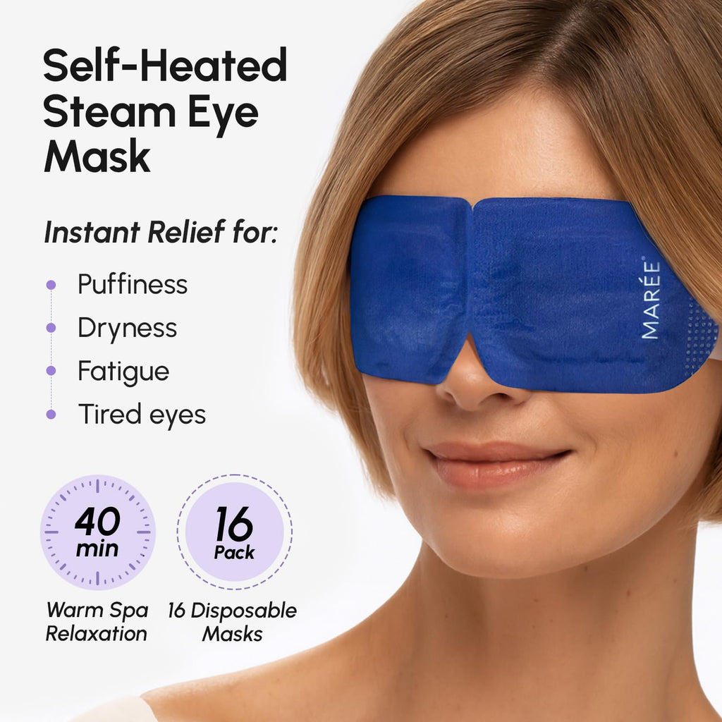 MAREE Heated Eye Masks for Dry Eyes – Facial Steamer Alternative