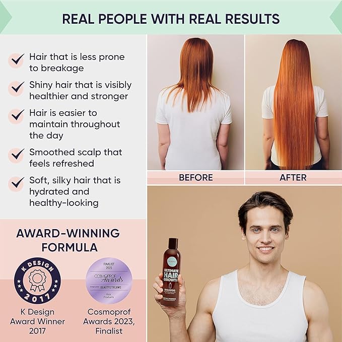 Moerie Mineral Hair Growth & Repair Mask – Hair Loss treatment Mask – Hair Regrowth For Longer, Thicker, Fuller Hair - Vegan Friendly – Paraben & Silicone Free, Triple Set