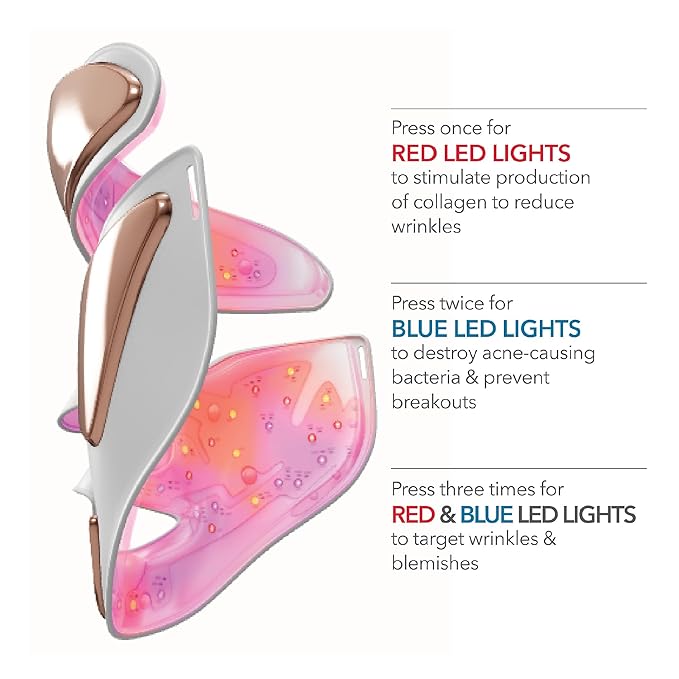 Dr Dennis Gross dpl FaceWare Pro LED Device Boost Collagen, Brighten & Firm Kit – Pink LED Mask, Cleansing Oil, Dewy Deep Cream & 5 Universal Daily Peels | $592 Value Gift Set