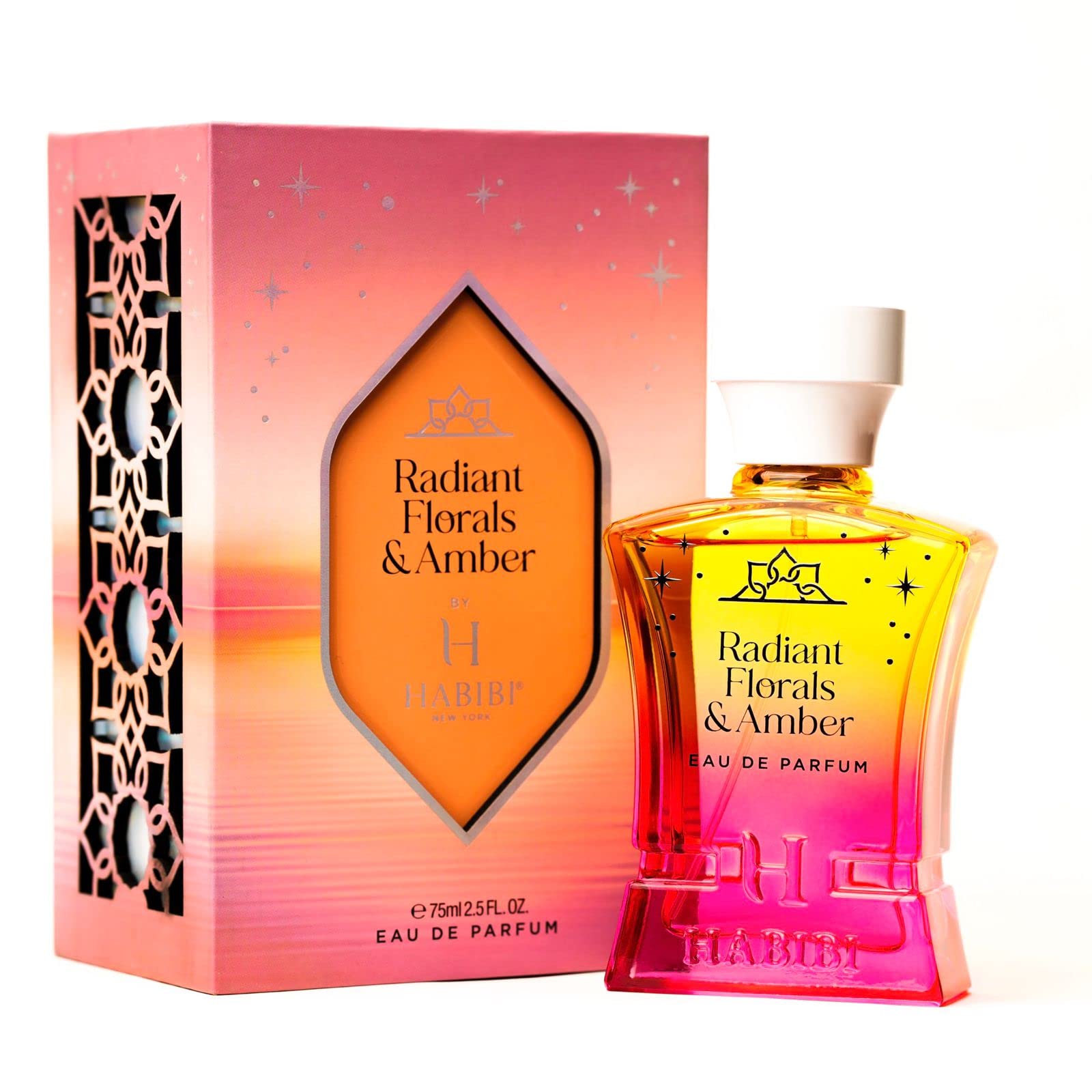 H HABIBI Radiant Florals & Amber Musk Perfume for Women Eau de Parfum 75 ml