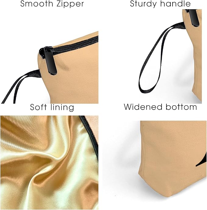 Birthday Inspirational Bridesmaid Proposal Team Small Gifts for Women Mom Aunt Teacher Sister Coworkers Makeup Cosmetic Bag Travel with Mirror Mothers Day Christmas Graduation P