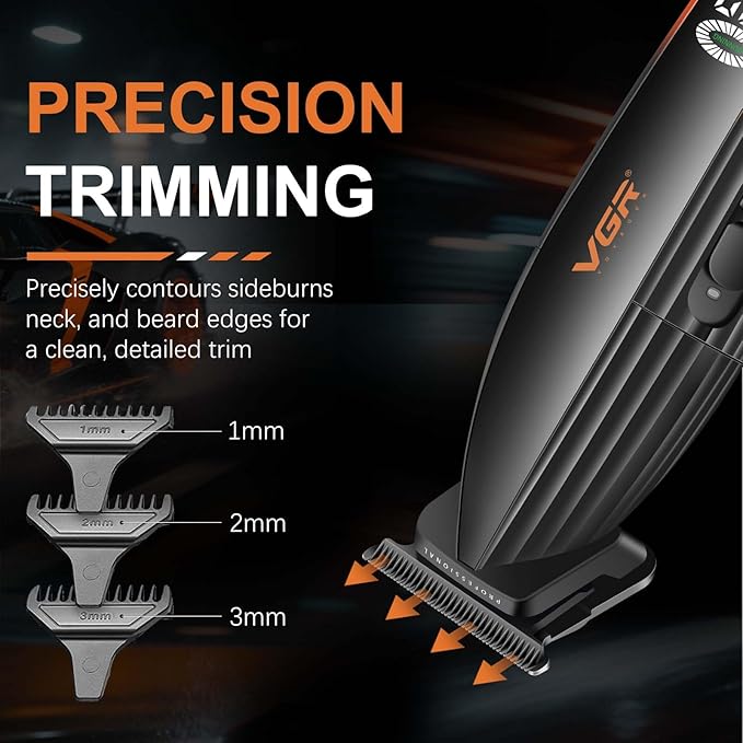 VGR 889T Professional Hair Trimmer for Men with Zero-Gap T-Blade