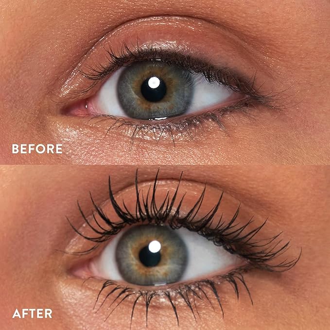 LAURA GELLER NEW YORK Kajal Longwear Mascara – Black – Volumizing, Lengthening, & Defining Mascara - Smudge‑Proof & Flake‑Proof Wear, Buildable Formula