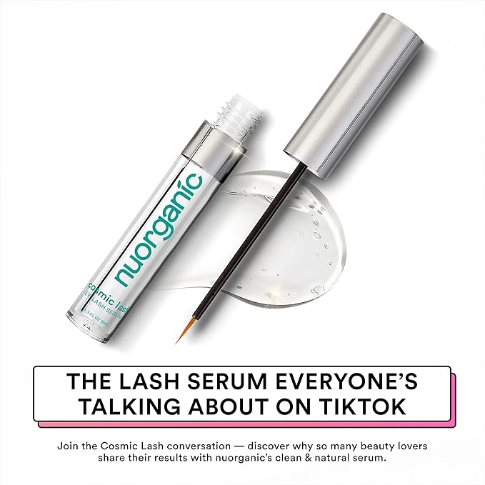 Eyelash Growth Serum, Prostaglandin-Free Lash Serum for Longer Lashes