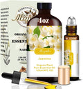 MLYNKL Jasmine Essential Oil,for Diffuser,4oz+Roll-On 0.33oz
