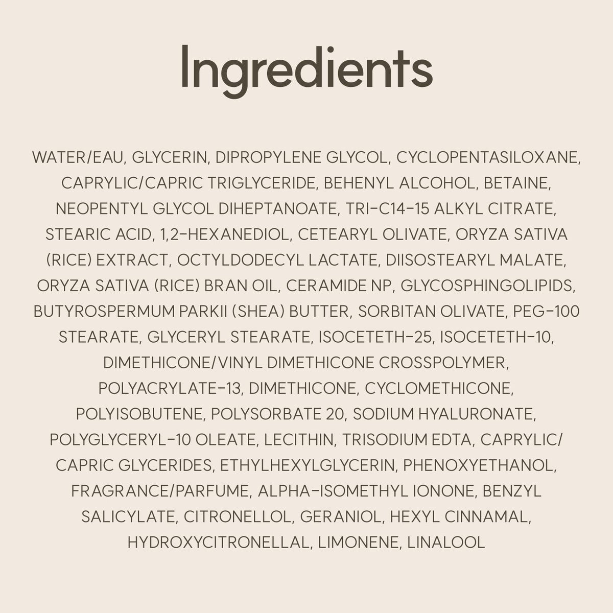 THE FACE SHOP Rice Ceramide Moisturizing Cream, Lightweight, 1.69 fl. oz.