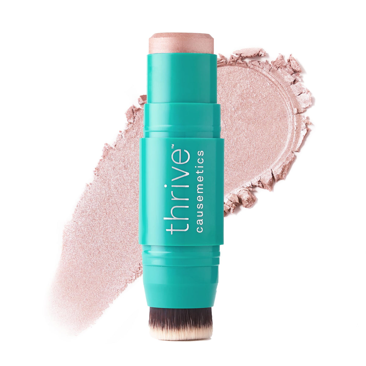 Thrive Causemetics Cream Highlighter Triple Threat Color Stick Gold Shimmer