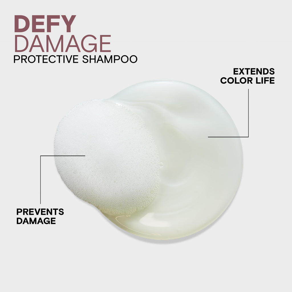 Joico Defy Damage Protective Shampoo | For Color-Treated Hair | Strengthen Bonds & Preserve Hair Color | With Moringa Seed Oil & Arginine | 10.1 Fl Oz