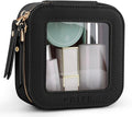 Prite Clear Makeup Bag Small Travel Cosmetic Case Toiletry Bag for Women