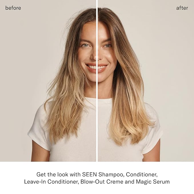 SEEN Leave-In Conditioner, Scented - Leave-In Hair Conditioner & Heat Protectant - Detangles & Hydrates- Formulated without Parabens, Sulfates or Phthalate (Scented)
