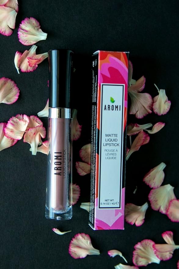 Aromi Desert Taupe Matte Liquid Lipstick | Greige, Grey Beige Shade