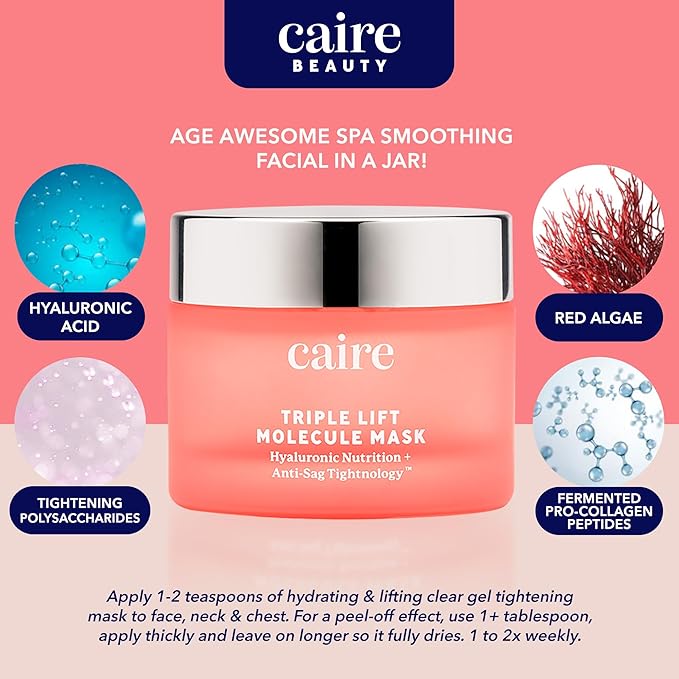 Caire Beauty Anti Aging Hyaluronic Acid Gel Cream Face Lift, 15ml