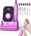 Professional Nail Drill Electric File: Portable Nail File Machine 40000RPM