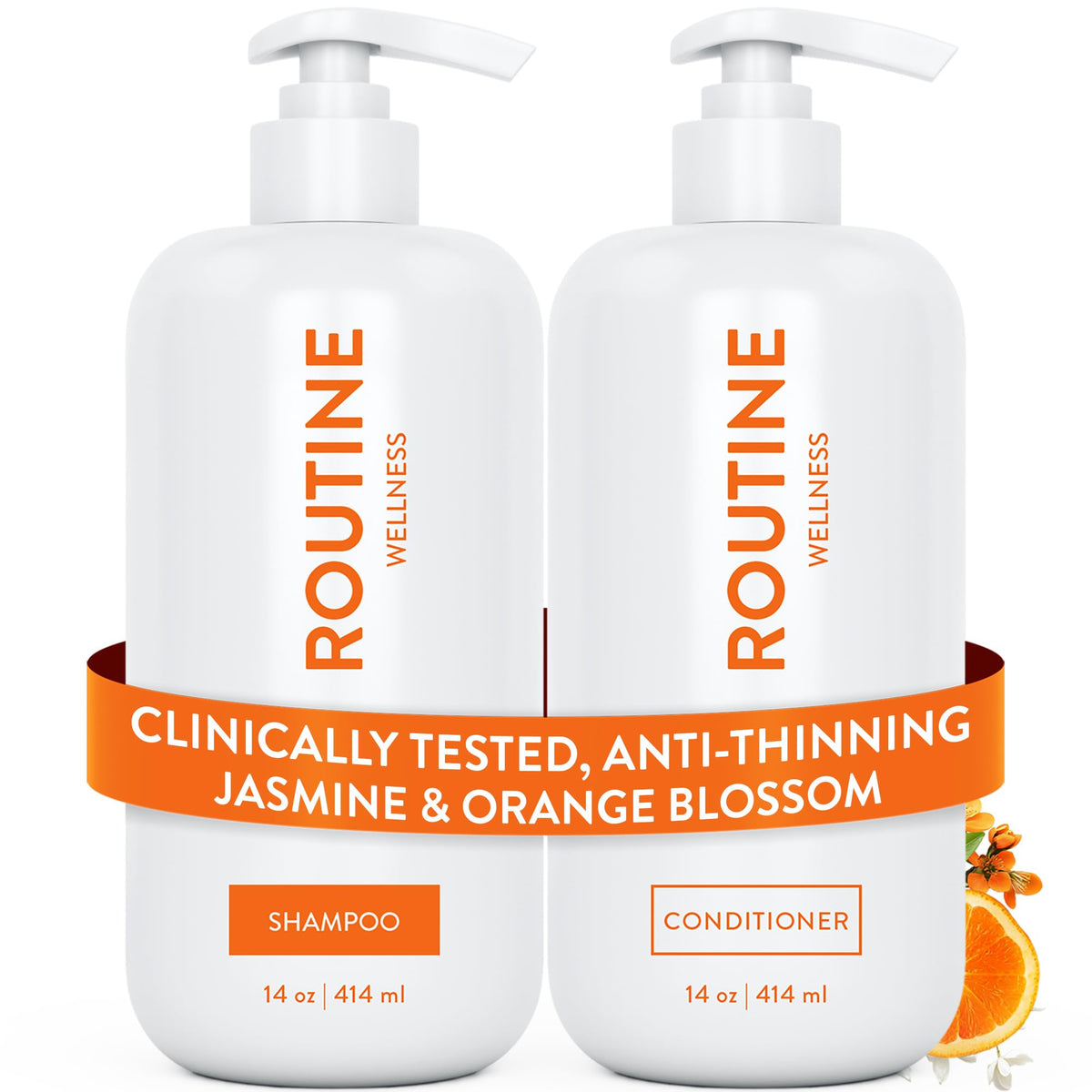Routine Wellness Shampoo & Conditioner Set - Vanilla Cashmere & Oak