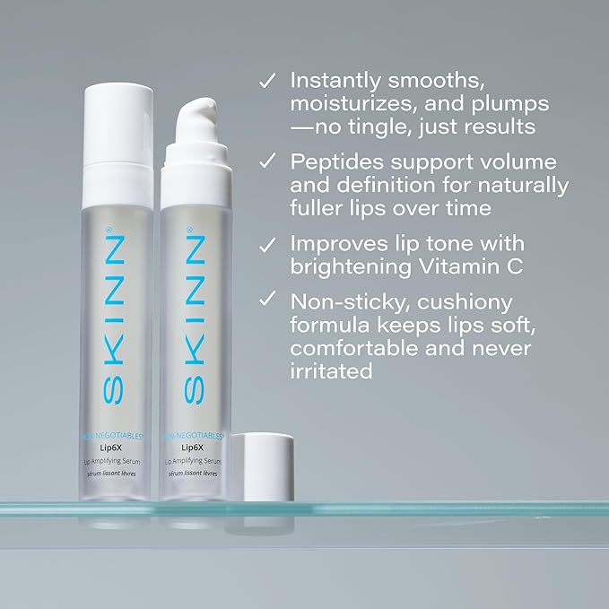 SKINN Lip Amplifying Serum, Lip6X with Peptides