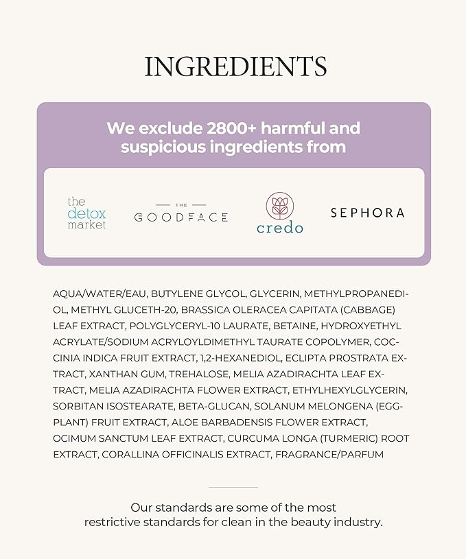 SERUMKIND Purple Cabbage Drop Serum, Soothing & Comfort Care, Red Cabbage Extract, Beta-Glucan, Korean Skincare (1.01 fl oz / 30 ml)