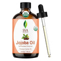 SVA Organic Jojoba Seed Carrier Oil with Dropper, 4 Fl Oz (118 ml)