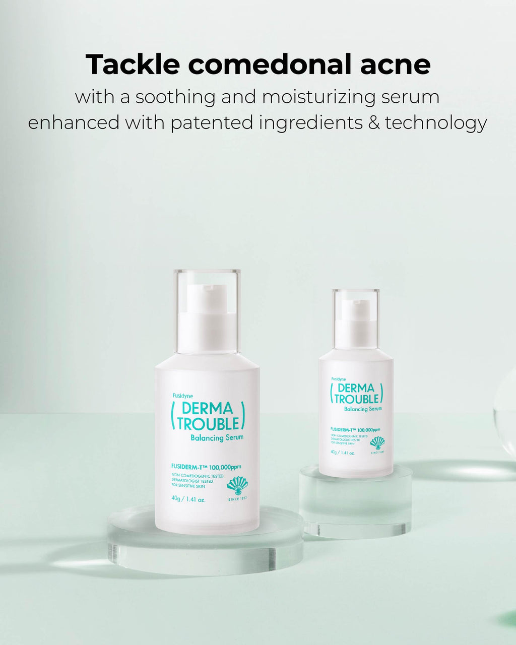 Fusidyne Derma Trouble Balancing Serum 1.4oz, Fusiderm-T 100,000ppm