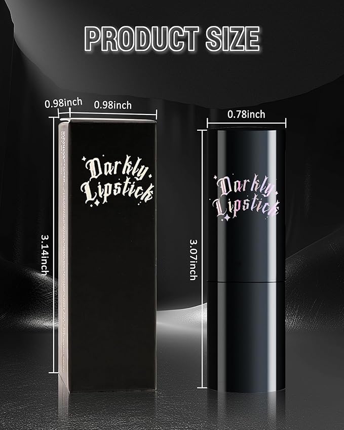 Caedelfly Velvet Matte Lipstick, Purple Lipstick for Women, Halloween-12