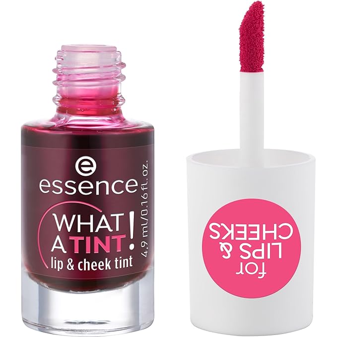 essence What a Tint! Lip & Cheek Stain (01 | Kiss from a Rose)