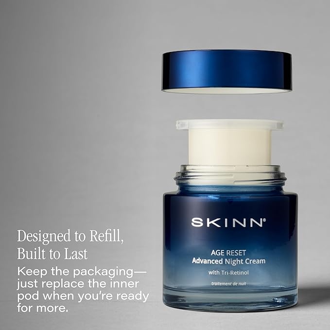 SKINN Advanced Night Cream for Face - Women & Men - 1.7 Fl Oz