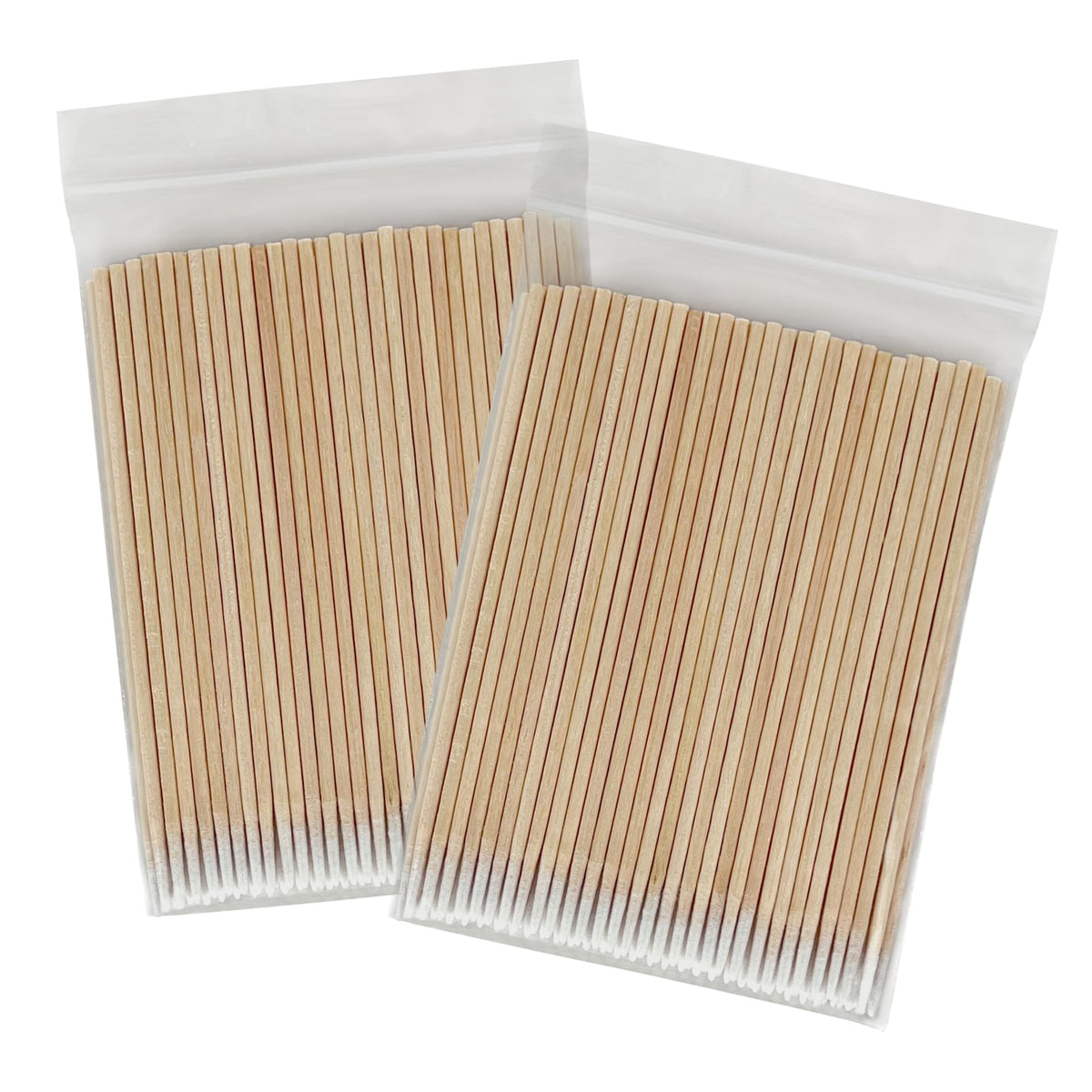 Eyxformula 600 Pcs Pointed Cotton Swabs, 4 Inch FSC Certified Wooden Sticks