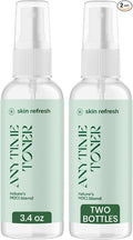Good Salt Living Skin Refresh Anytime Skin Toner for All Skin Types, Made in The USA, 3.4 Ounce Bottle, 2-Pack