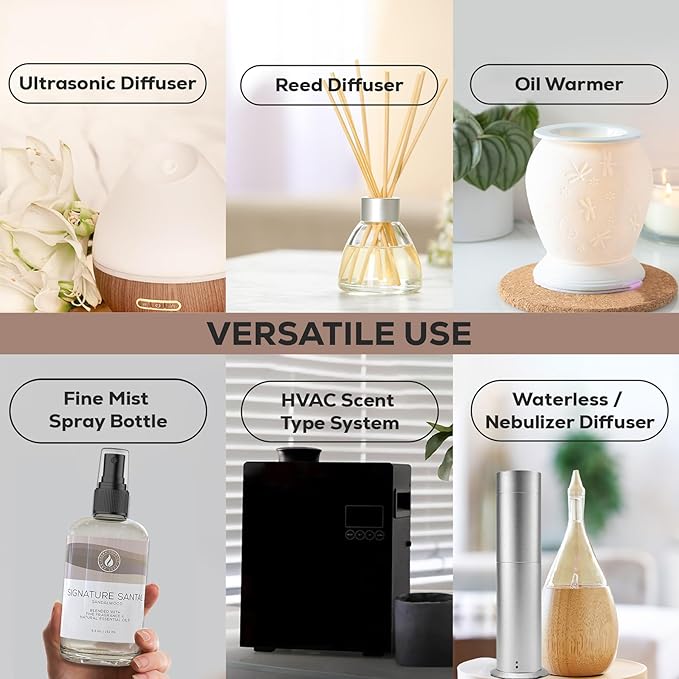 Aroma Country Signature Santal Luxury Diffuser Oil Refill (8.5 Fl Oz)