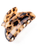 Prettyou Handmade Celluloid Acetate French Design Barrettes Tortoise Shell Claws Hair Claw Luxury Fashion Accessories Hair Clip for Women