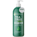 KESMEDIK Tea Tree Body Wash MaxTherapy with Eucalyptus, Aloe & 100% Tea Tree Oil for Skin, Cleans, Soothes and Refreshes Sensitive, Itchy Skin, Body & Foot Soap for Men & Women, 16 fl oz