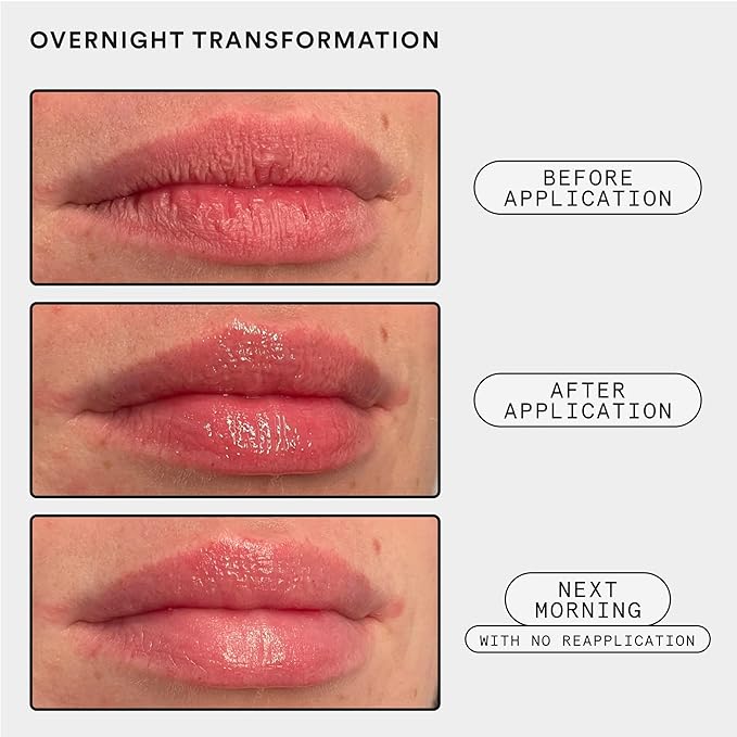 Experiment Softwear Smoothing Lip Treatment Balm - 24hr Hydration with Squalane, Glycerin, & Pomegranate Sterols - Intensive Moisture & Repair for Extra Dry, Flaky Lips - Vegan Lip Balm,.34 FL OZ
